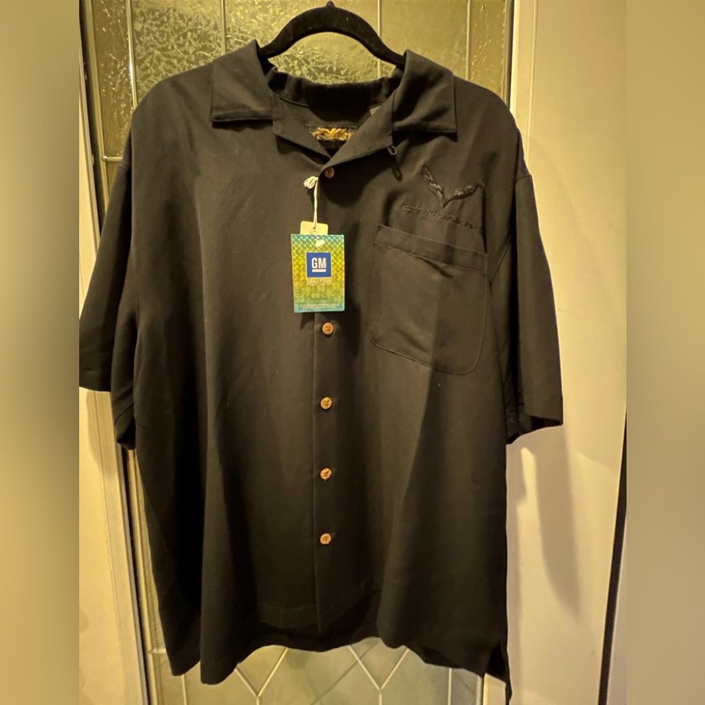 GM Licensed Corvette Button Down Shirt